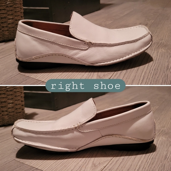 Steve Madden Novo White Leather Loafer, Men\'s Size 7.5, EU 40.5 main image 5